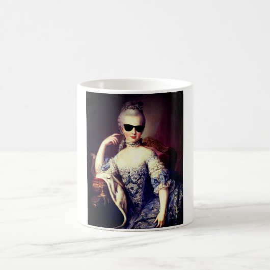 ♥ Marie-Antoinette Marie Antoinette crazy Kitsch ♥ コーヒーマグカップ (中央)