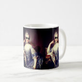 ♥ Marie-Antoinette Marie Antoinette crazy Kitsch ♥ コーヒーマグカップ (正面右)