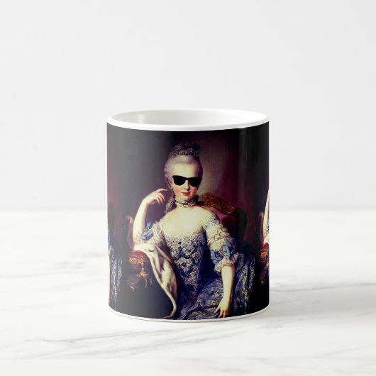 ♥ Marie-Antoinette Marie Antoinette crazy Kitsch ♥ コーヒーマグカップ (中央)