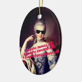 ♥ Marie-Antoinette Marie Antoinette crazy Kitsch ♥ セラミックオーナメント (左)