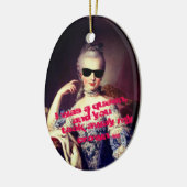 ♥ Marie-Antoinette Marie Antoinette crazy Kitsch ♥ セラミックオーナメント (左)
