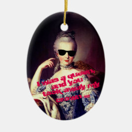 ♥ Marie-Antoinette Marie Antoinette crazy Kitsch ♥ セラミックオーナメント