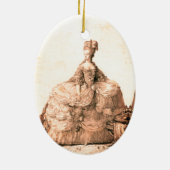♥ Marie-Antoinette Marie Antoinette shabby chic ♥ セラミックオーナメント (裏面)