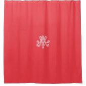 Marie Antoinette – Monogramm – Monogram initial シャワーカーテン (正面)