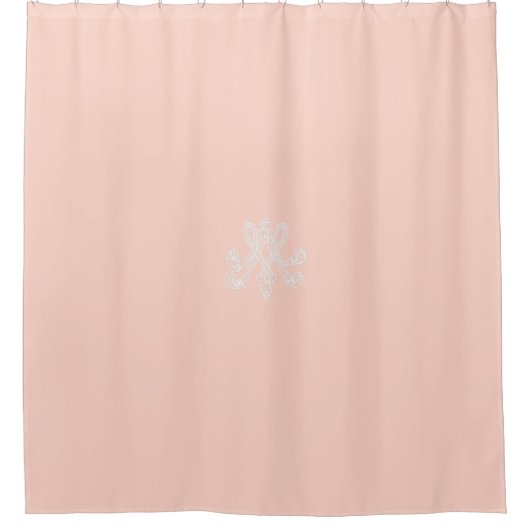 Marie Antoinette – Monogramm – Monogram initial シャワーカーテン (正面)