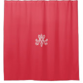 Marie Antoinette – Monogramm – Monogram initial シャワーカーテン (正面)
