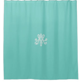 Marie Antoinette – Monogramm – Monogram initial シャワーカーテン