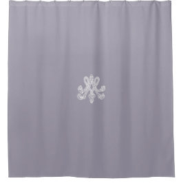 Marie Antoinette – Monogramm – Monogram initial シャワーカーテン