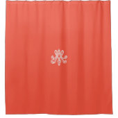 Marie Antoinette – Monogramm – Monogram initial シャワーカーテン (正面)