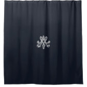 Marie Antoinette – Monogramm – Monogram initial シャワーカーテン (正面)