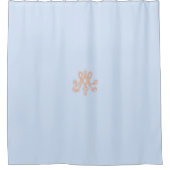 Marie Antoinette – Monogramm – Monogram initial シャワーカーテン (正面)