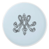 Marie Antoinette – Monogramm – Monogram initial セラミックノブ (正面)