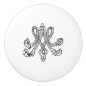Marie Antoinette – Monogramm – Monogram initial セラミックノブ (正面)