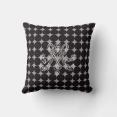 Marie Antoinette – Monogramm – Monogram initials クッション (裏面)