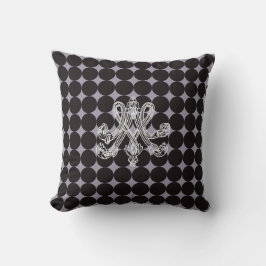 Marie Antoinette – Monogramm – Monogram initials クッション