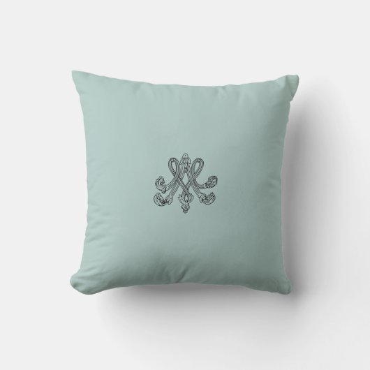 Marie Antoinette – Monogramm – Monogram initials クッション (正面)