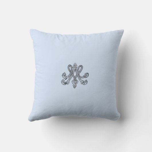 Marie Antoinette – Monogramm – Monogram initials クッション (裏面)