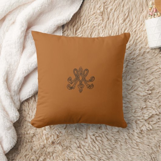 Marie Antoinette – Monogramm – Monogram initials クッション (ブランケット)