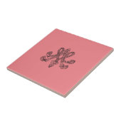 Marie Antoinette – Monogramm – Monogram initials タイル (側面)