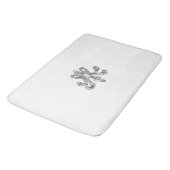 Marie Antoinette – Monogramm – Monogram initials バスマット (アングル)