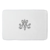 Marie Antoinette – Monogramm – Monogram initials バスマット (正面)