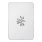 Marie Antoinette – Monogramm – Monogram initials バスマット (正面縦)