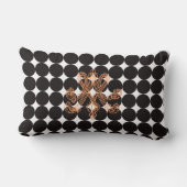 Marie Antoinette – Monogramm – Monogram initials ランバークッション (裏面)