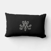 Marie Antoinette – Monogramm – Monogram initials ランバークッション (裏面)