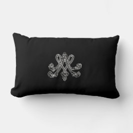 Marie Antoinette – Monogramm – Monogram initials ランバークッション