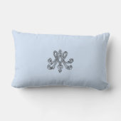 Marie Antoinette – Monogramm – Monogram initials ランバークッション (裏面)