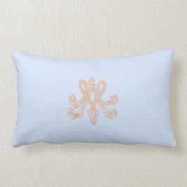 Marie Antoinette – Monogramm – Monogram initials ランバークッション