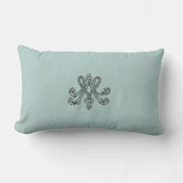 Marie Antoinette – Monogramm – Monogram initials ランバークッション