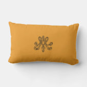 Marie Antoinette – Monogramm – Monogram initials ランバークッション (裏面)
