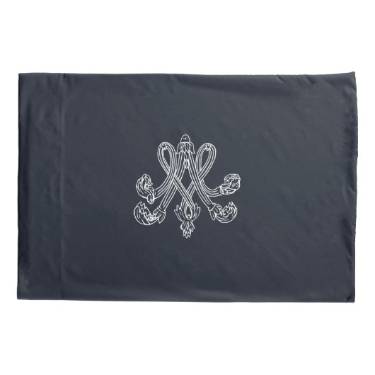 Marie Antoinette – Monogramm – Royal initial 枕カバー (裏面)