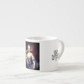 Marie Antoinette Monogramm– Royal Monogram エスプレッソカップ (正面右)