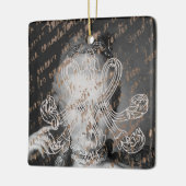 Marie Antoinette – Monogramm – Royal Monogram セラミックオーナメント (左)