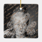 Marie Antoinette – Monogramm – Royal Monogram セラミックオーナメント (裏面)