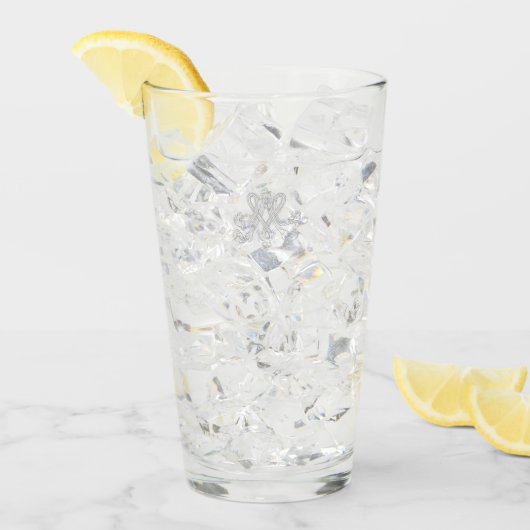 Marie Antoinette – Monogramm – Royal Monogram タンブラーグラス (アイス正面)