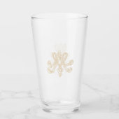 Marie Antoinette – Monogramm – Royal Monogram タンブラーグラス (正面)