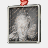 Marie Antoinette – Monogramm – Royal Monogram メタルオーナメント (左)