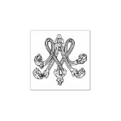 Marie Antoinette – Monogramm – Royal Monogram ラバースタンプ (インプリント)
