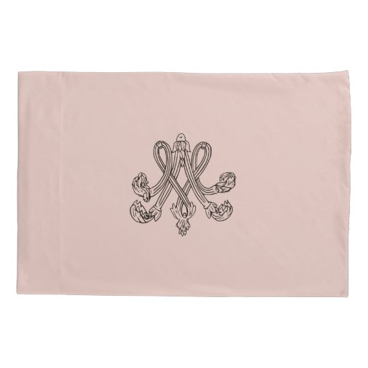 Marie Antoinette – Monogramm – Royal Monogram 枕カバー (裏面)