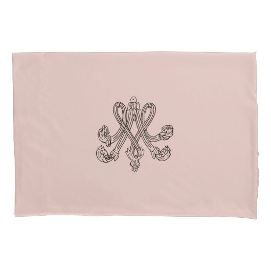 Marie Antoinette – Monogramm – Royal Monogram 枕カバー (正面)