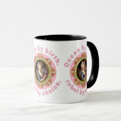 Marie Antoinette Pink Queen Roses Mug マグカップ (正面右)
