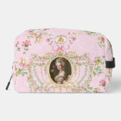 Marie Antoinette pink rose frame pouch  ドップキット (裏面)
