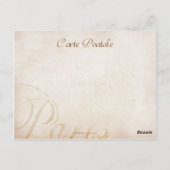 Marie Antoinette Pink Tree Roses  Xmas Postcard ポストカード (裏面)