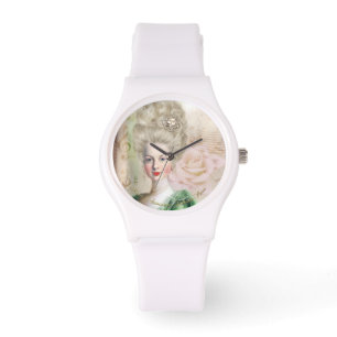 Marie Antoinette Portrait Watch Tea Rose 腕時計