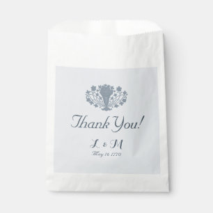 Marie Antoinette Rococo Dusty Blueありがとう フェイバーバッグ