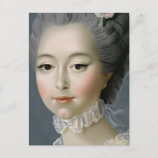 Marie Antoinette – Romantic Rococo Portrait ポストカード