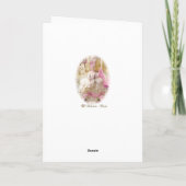 Marie Antoinette  Versailles Pink Christmas Card シーズンカード (裏面)